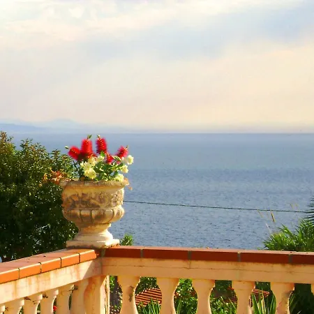 펜션 Locazione Turistica Lina Con Vista Mare 이오폴로